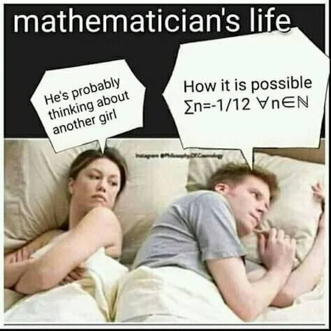 Trust me Im a mathematician
